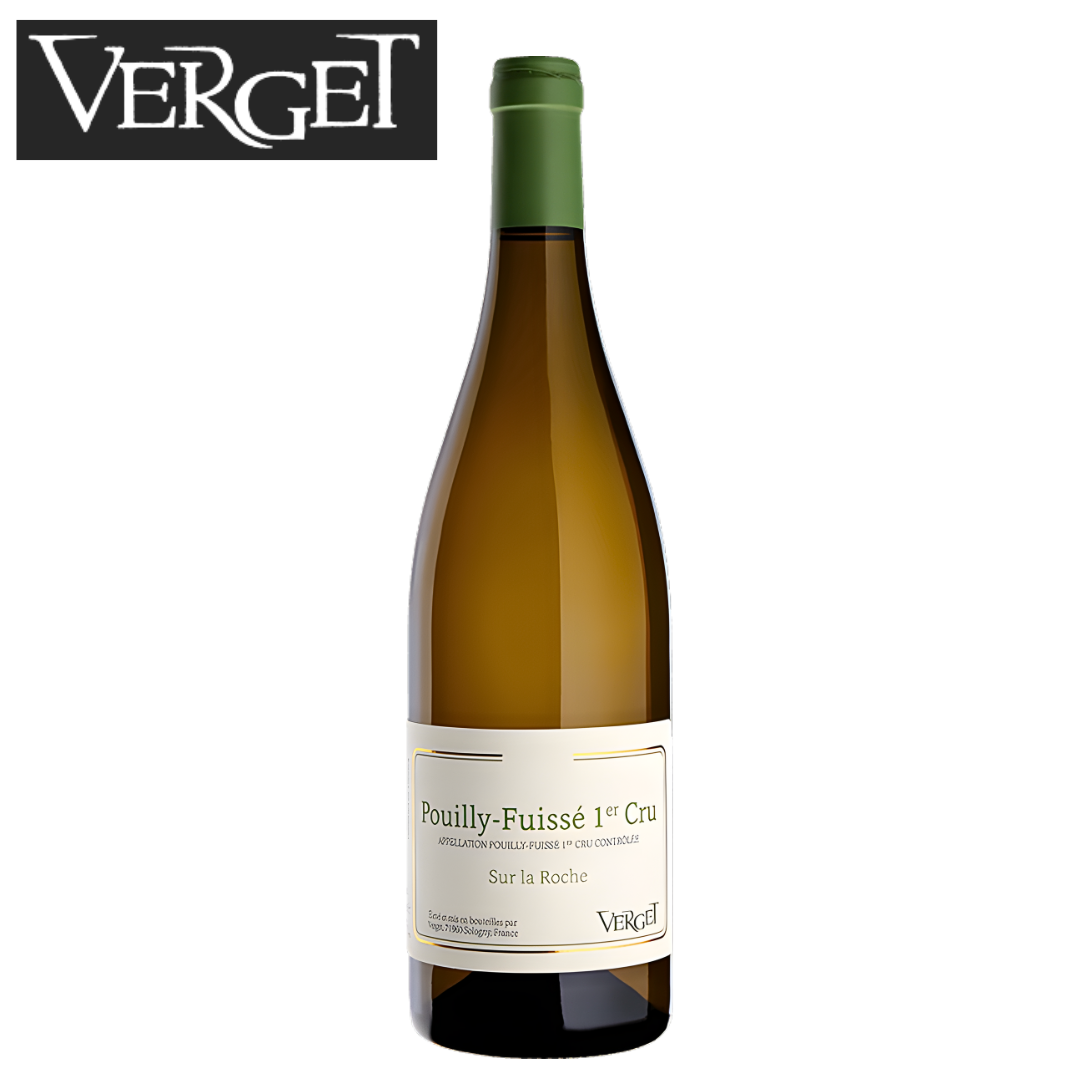 Verget Pouilly-Fuissé Premier Cru Sur la Roche 2022 Burgundy Chardonnay bottle