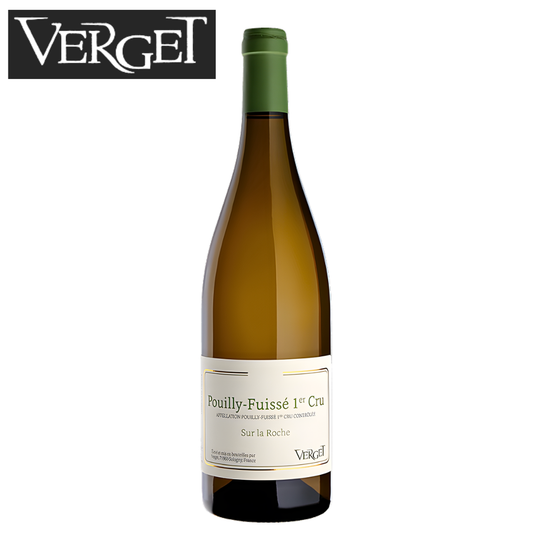 Verget Pouilly-Fuissé Premier Cru Sur la Roche 2022 Burgundy Chardonnay bottle