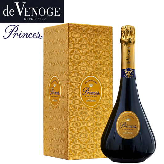 de Venoge Princes Blanc de Blancs Champagne NV 750ml bottle with gift box