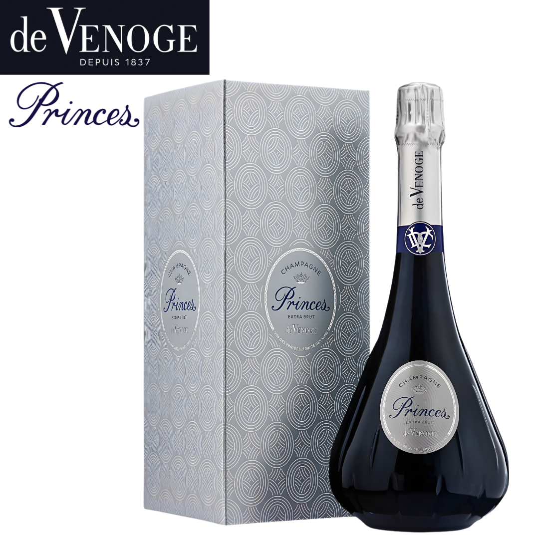 de Venoge Princes Extra Brut Champagne NV 750ml bottle with gift box