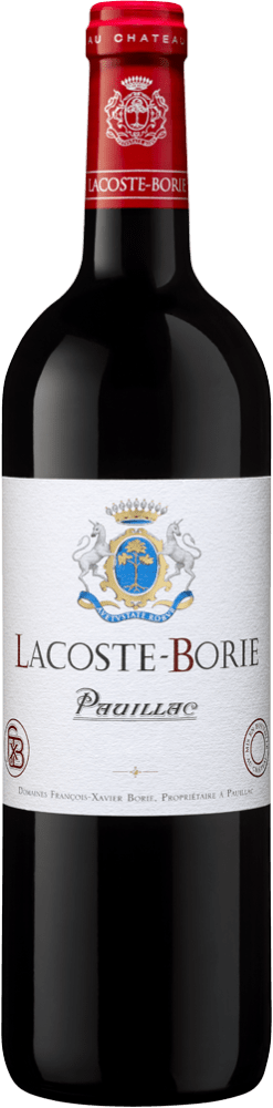 Lacoste Borie Pauillac AOC 2018 — producer reference image; pictured vintage, format and packaging may differ