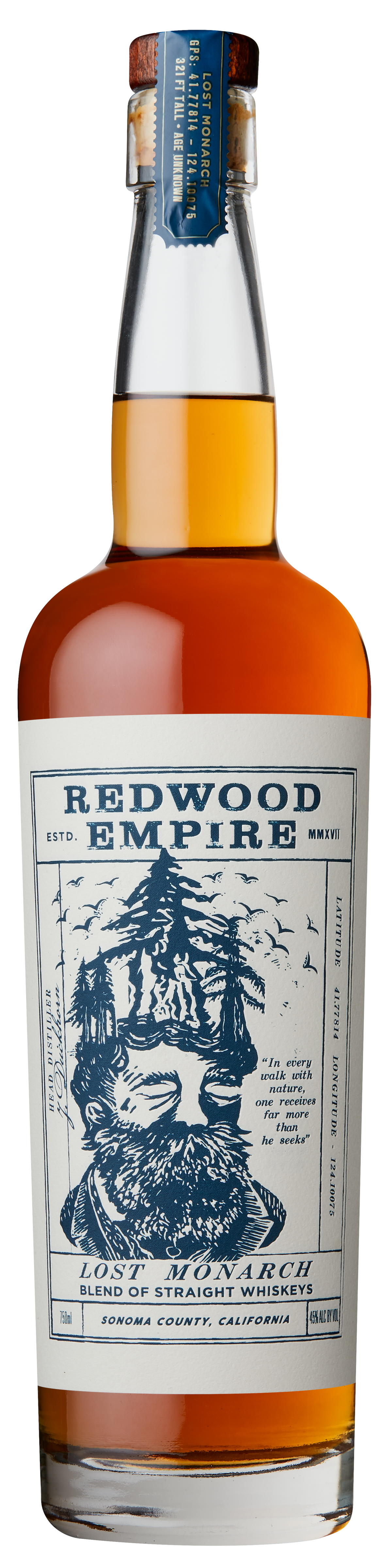 Redwood Empire Lost Monarch Blend of Straight Whiskeys 750ml