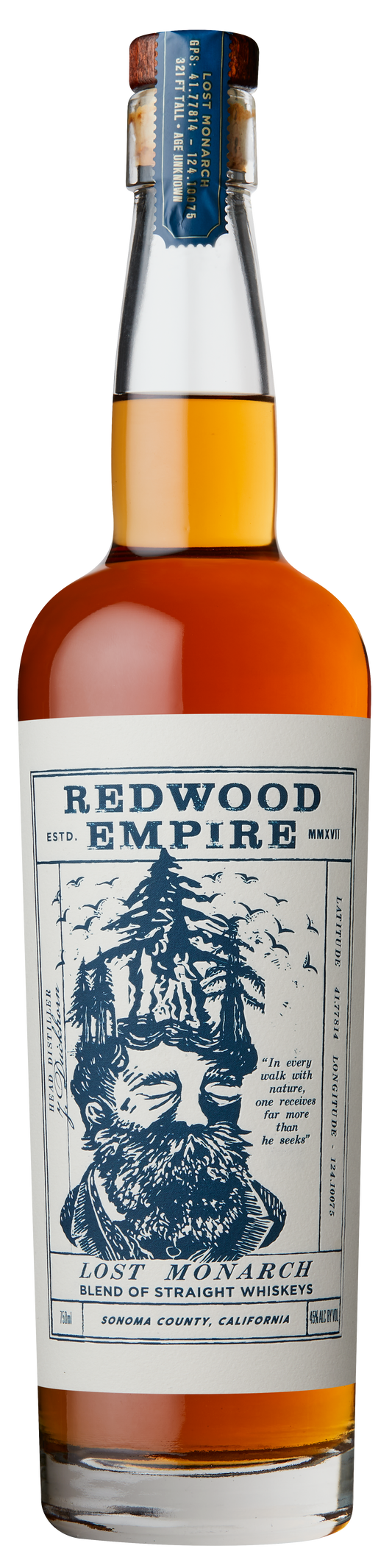 Redwood Empire Lost Monarch Blend of Straight Whiskeys 750ml