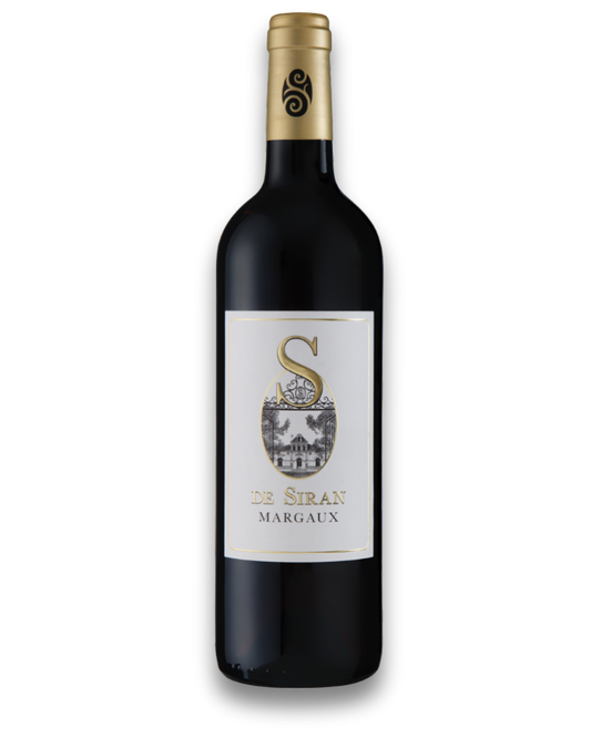 Chateau Siran S de Siran Margaux 2014/2018/2019 — producer reference image; pictured vintage, format and packaging may differ