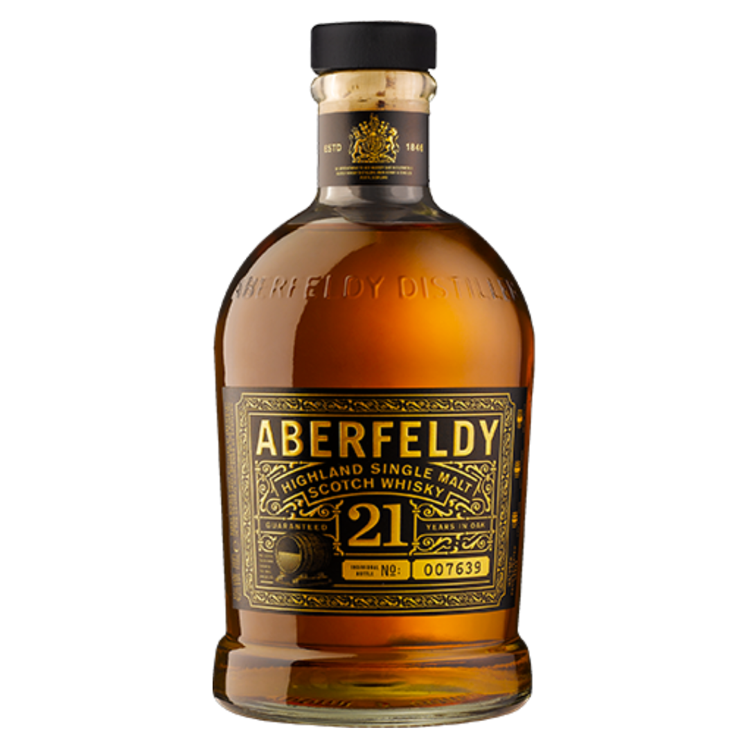 Aberfeldy 21YO Highland Single Malt Scotch Whisky (70cl)