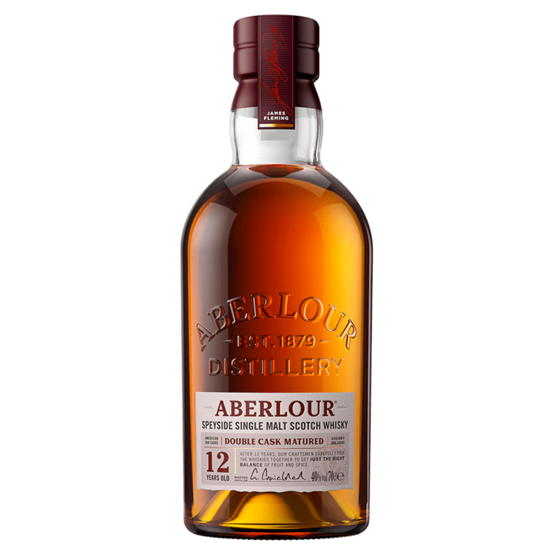 Aberlour 12YO Double Cask Matured Speyside Single Malt Scotch Whisky (70cl)