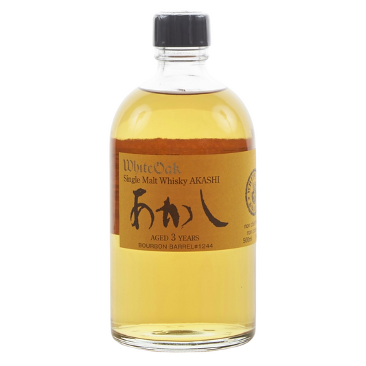 Akashi White Oak Single Malt (Bourbon Barrel 3YO) (50cl)