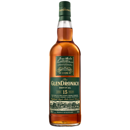 The Glendronach Revival 15YO Natural 2021 Release Highland Single Malt Scotch Whisky (70cl)