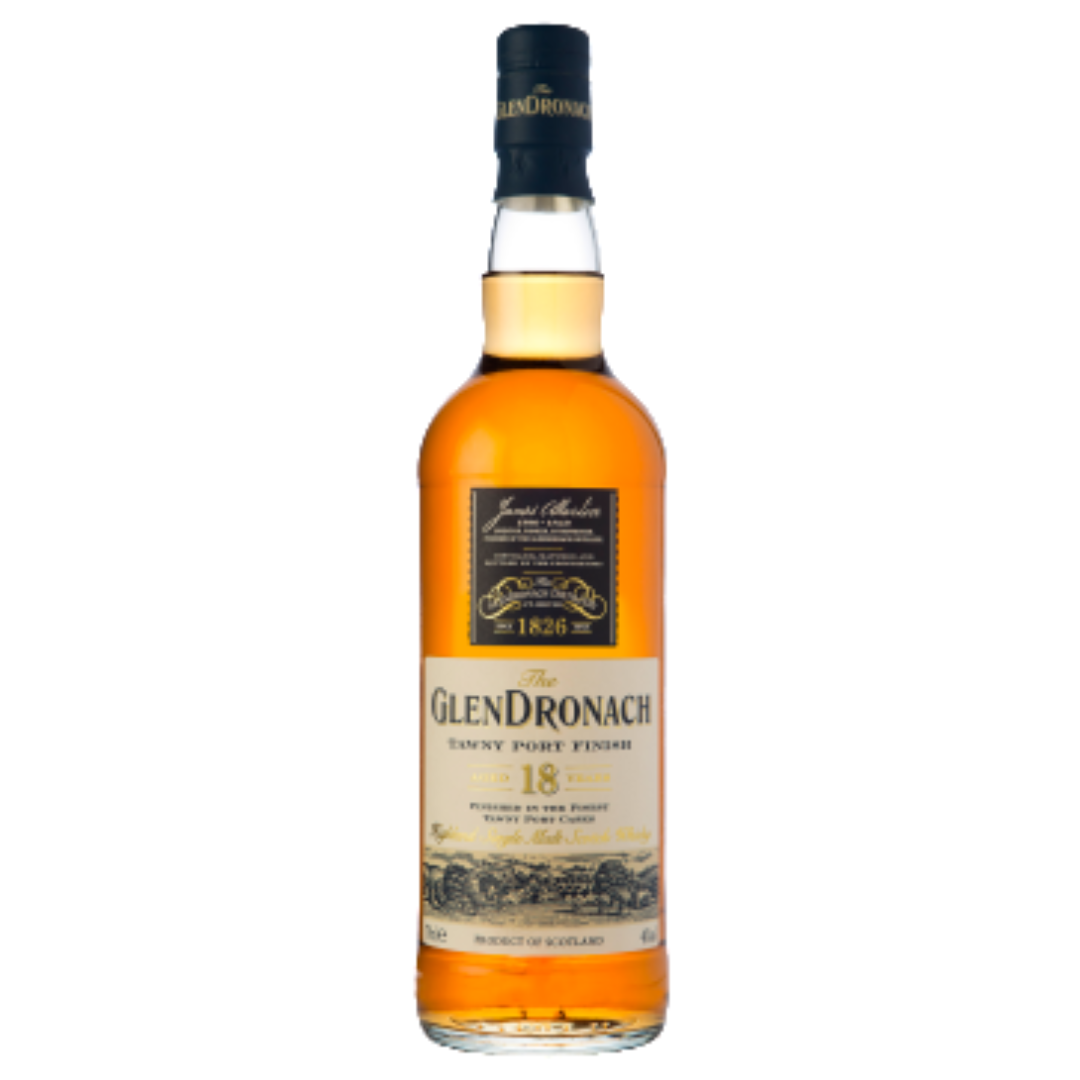 The Glendronach Tawny Port Wood Finish 18YO Highland Single Malt Scotch Whisky (70cl)