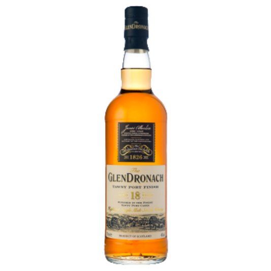 The Glendronach Tawny Port Wood Finish 18YO Highland Single Malt Scotch Whisky (70cl)