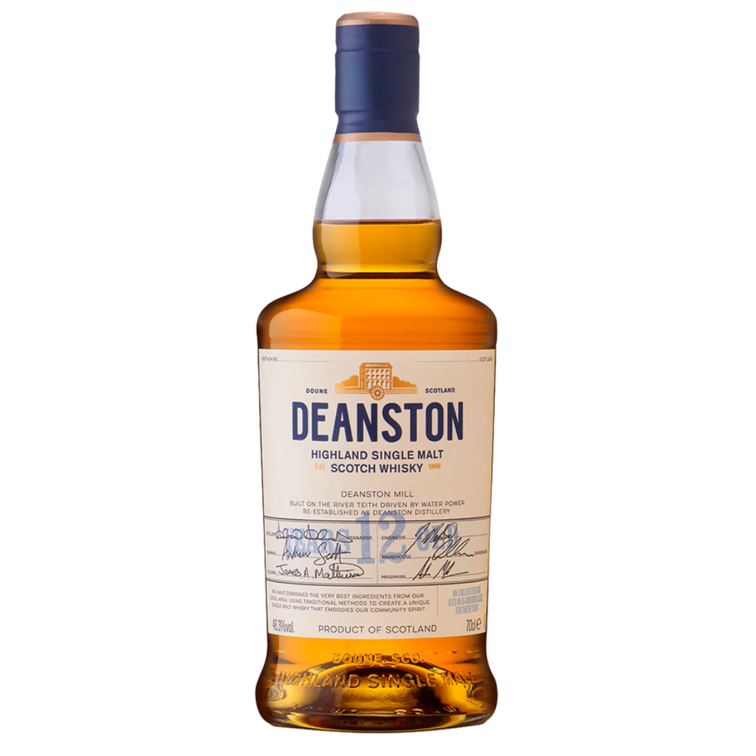 Deanston 12YO Highland Single Malt Scotch Whisky (70cl)