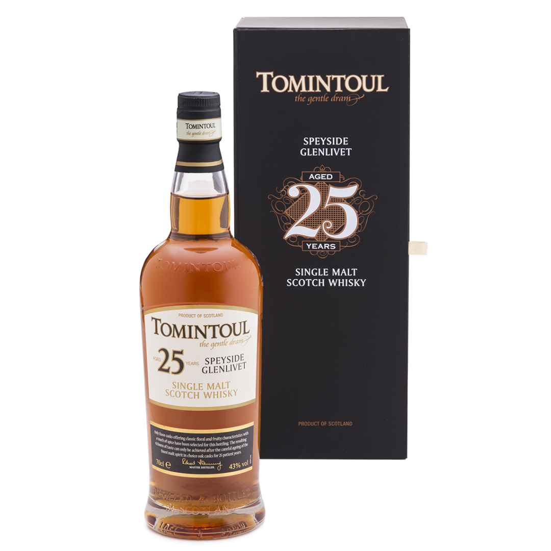 Tomintoul 25YO Speyside Single Malt Scotch Whisky(70cl)