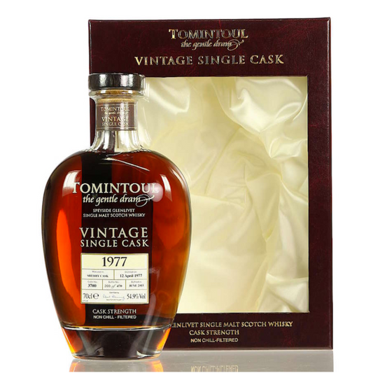 Tomintoul 1977 Vintage Single Sherry Cask (70cl)