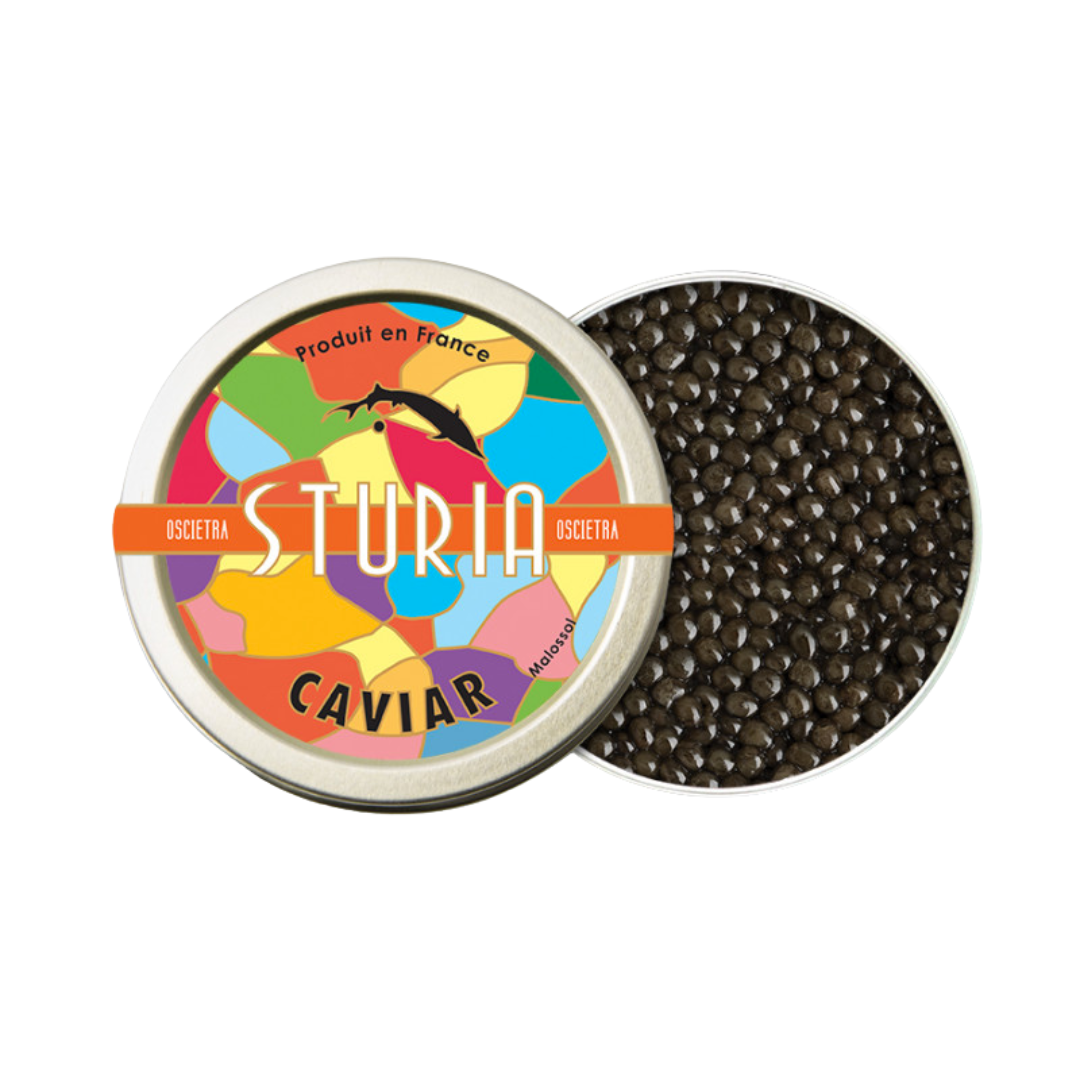 Sturia Oscietra Caviar 50g (pre-order 1 week lead time)