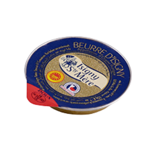 Isigny Sainte-Mère Unsalted Butter Portion AOP (10g x 100/box)