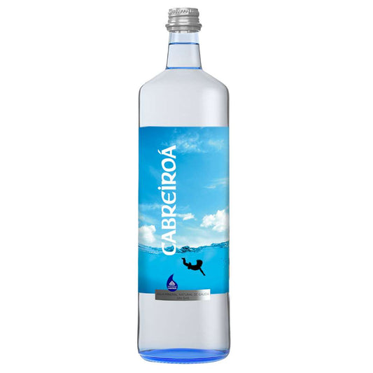 Cabreiroa Mineral Water without Gas (75cl x 12 glass bottles)