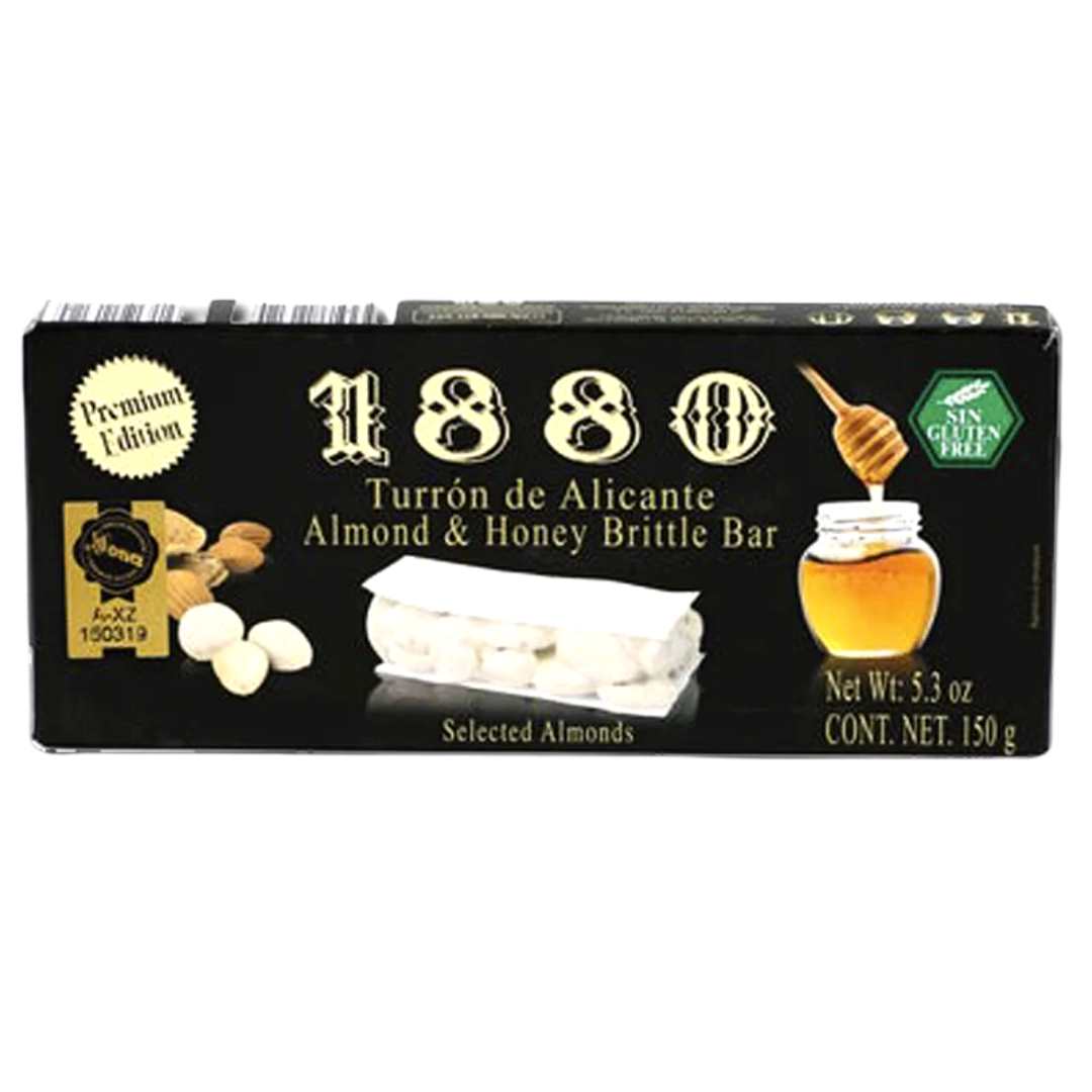 Turron Box 1880 Alicante Crunchy Almond Turron Gift Box (6 x 150g) – Barrels and ...