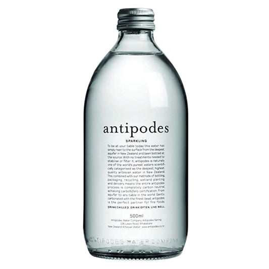 Antipodes Sparkling Natural Mineral Water (500ml) (24/case)