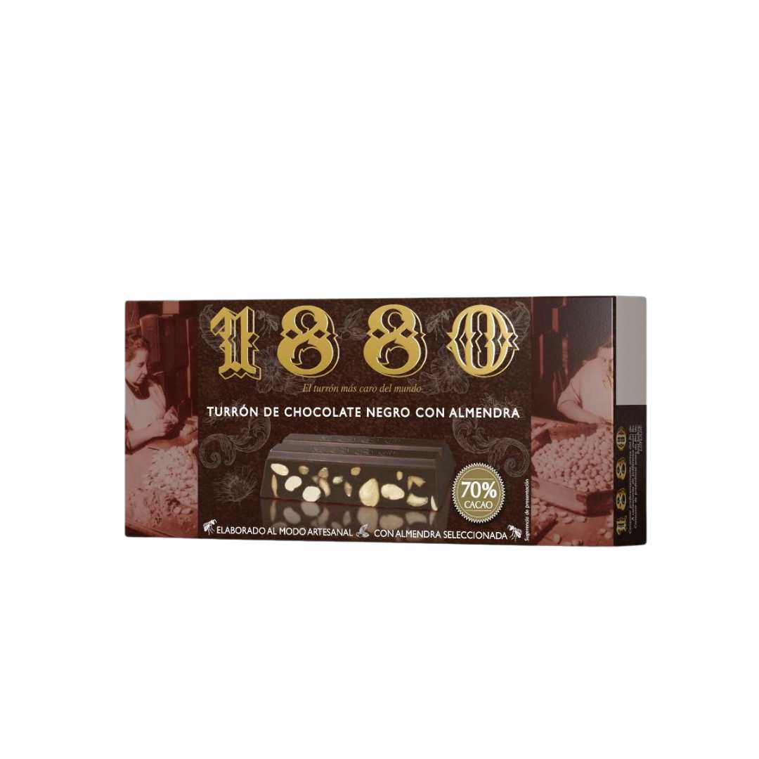 1880 70% Dark Chocolate & Almond Turron Gift Box (6 x 250g)