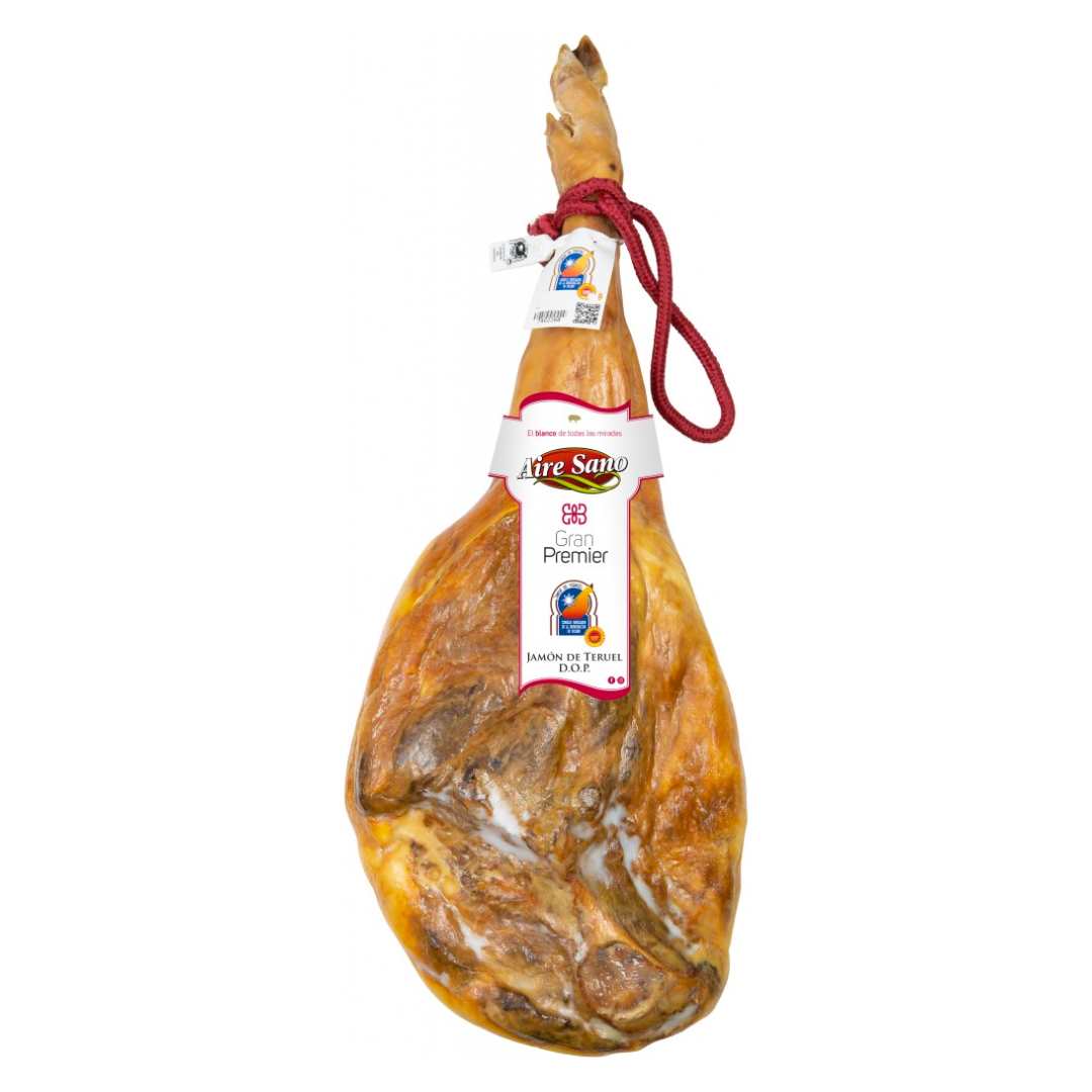 Aire Sano Jamon De Teruel DOP Pieza con Pata Gran Reserva Bone-in 8kg