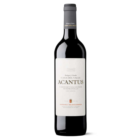 Acantus Cabernet Sauvignon - Tempranillo Vino de la Tierra de Castilla y Leon 2019/2021/2022 (6 x 750ml)