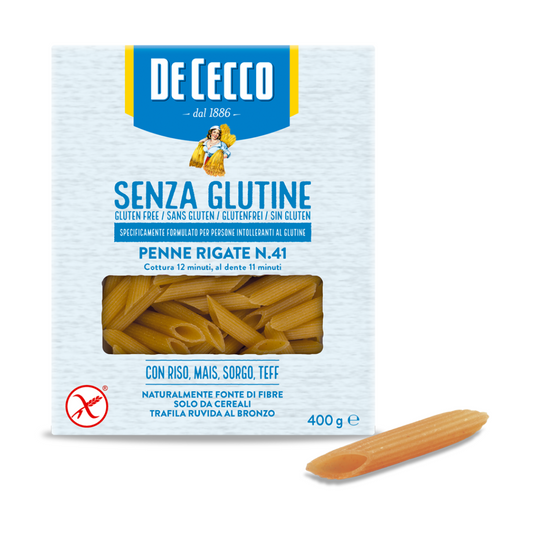 De Cecco Penne Rigate N° 41 (100% Gluten-Free) 400g