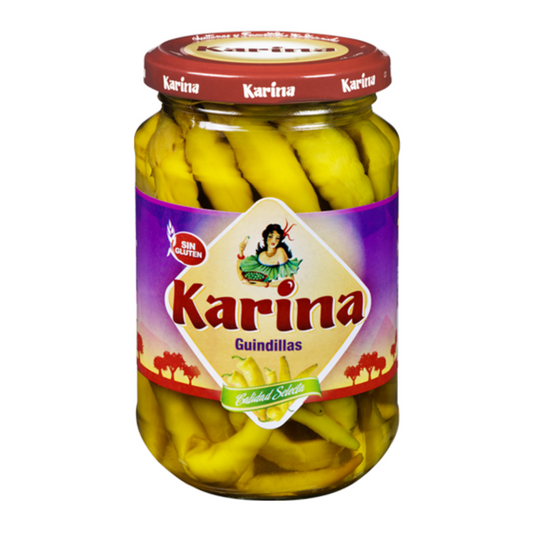 Karina Hot Chilli Peppers (Guindillas) (320g x 12 jars)
