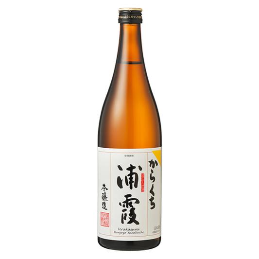 Urakasumi Honjozo Karakuchi Sake (720ml)