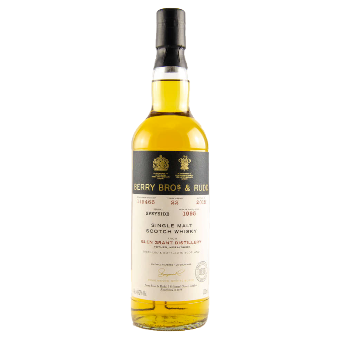 Glen Moray 14YO 2008 Speyside Single Malt Scotch Whisky 51.7% (70cl) (Berry Bros. & Rudd)