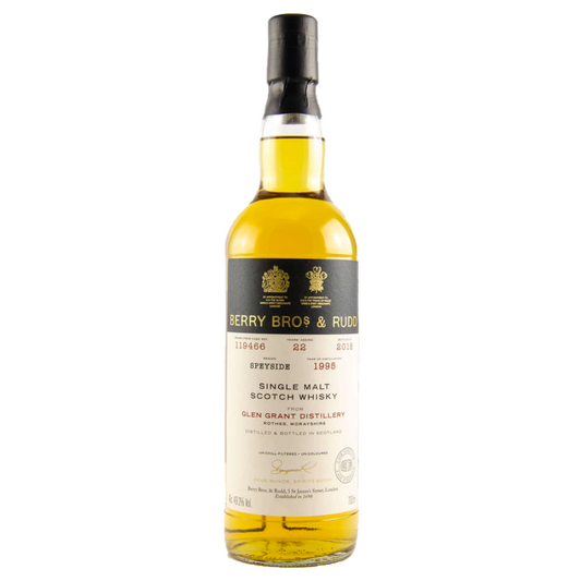 Glen Moray 14YO 2008 Speyside Single Malt Scotch Whisky 51.7% (70cl) (Berry Bros. & Rudd)