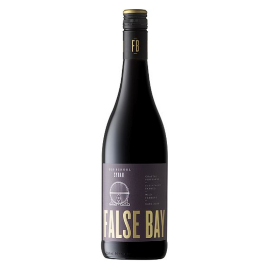 False Bay Old School Syrah 2018/2022 (750ml x 6 bottles)