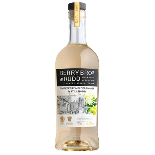 Elderflower & Gooseberry Distilled Gin (40%) (Berry Bros. & Rudd)