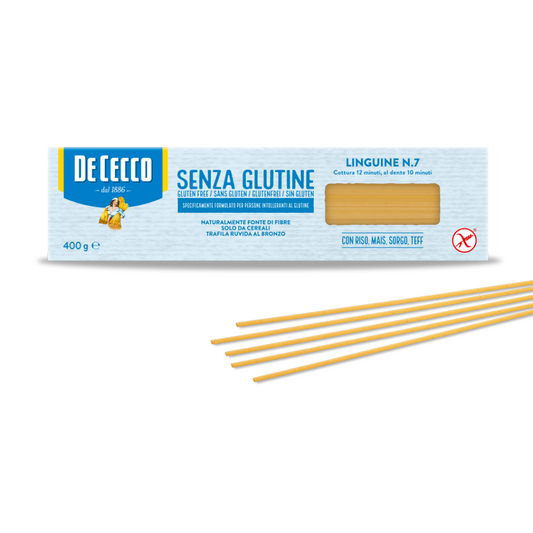 De Cecco Linguine N° 7 (Gluten-Free) 400g - 12 boxes/case