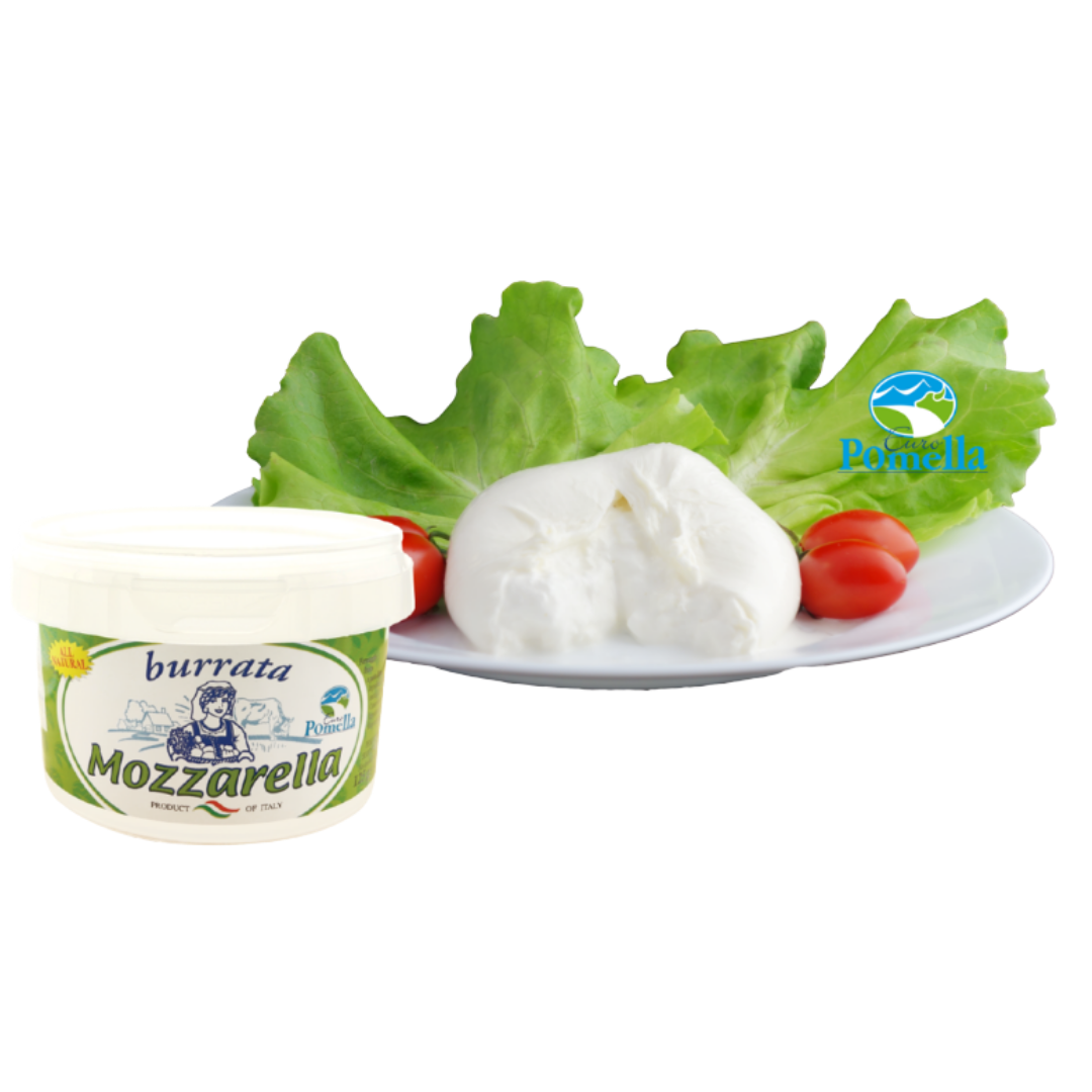 Euro Pomella IQF Burrata Cup In Brine 125g - 48 units/case