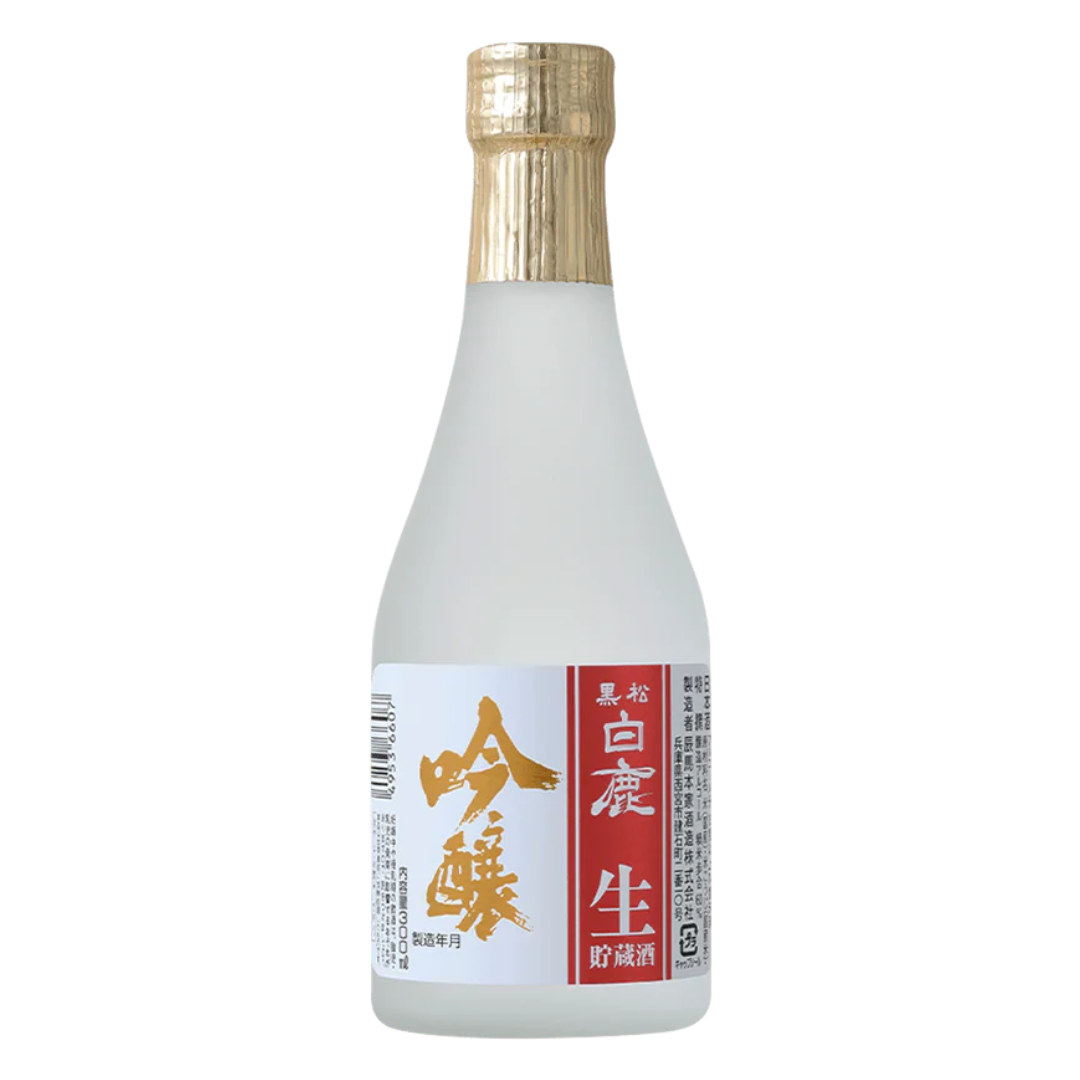 Hakushika Ginjo Namachozo Sake (300ml)