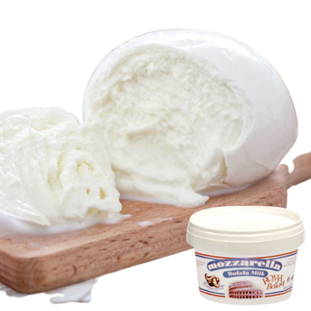 Euro Pomella IQF Buffalo Mozzarella Cup In Brine 100g