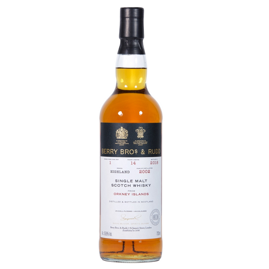 Orkney 15YO 2007 Cask Strength Single Malt Scotch Whisky 63.5% (70cl) (Berry Bros. & Rudd)