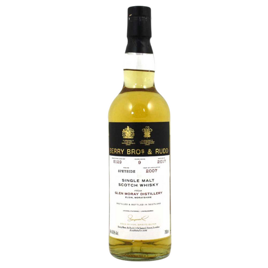 Glen Moray 9YO 2007 Speyside Whisky (70cl) (Berry Bros. & Rudd)