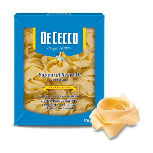 De Cecco Pappardelle N° 201 500g - 8 packs/case