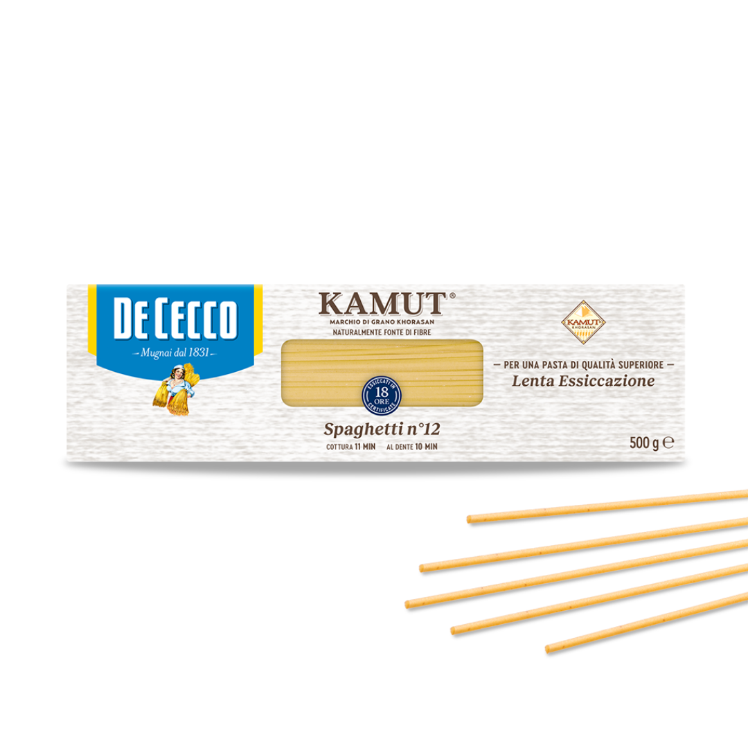 De Cecco Spaghetti No 12 Kamut 500g